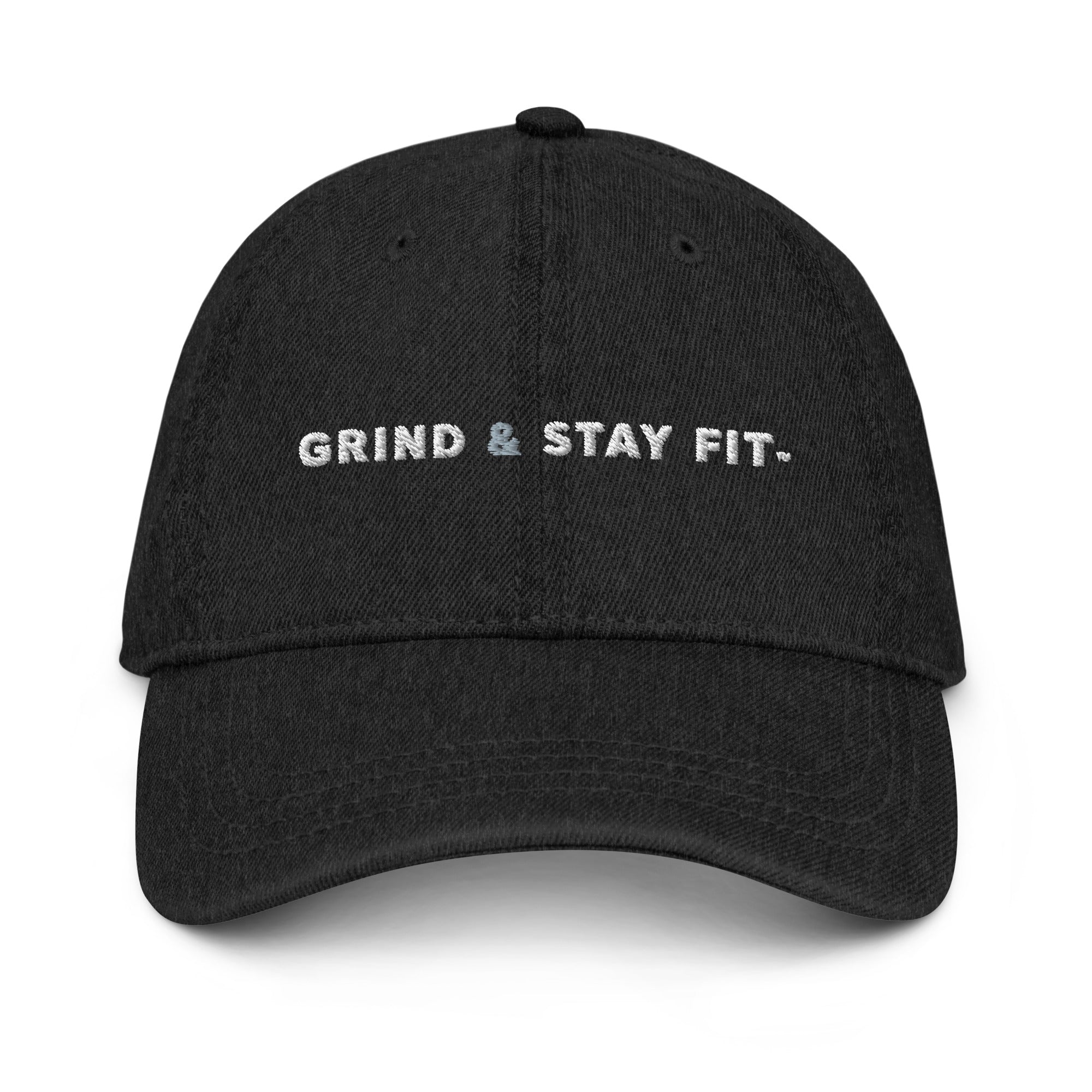 Grind & Stay Fit Denim Dad Hat